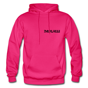 DOPENESS "HOODIE" TEAMUS - fuchsia