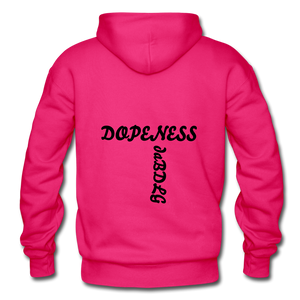DOPENESS "HOODIE" TEAMUS - fuchsia