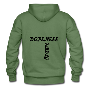 DOPENESS "HOODIE" TEAMUS - military green