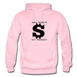 NDABLDG "MAKE MONEY "Men's Hoodie - light pink
