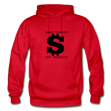 Load image into Gallery viewer, NDABLDG &quot;MAKE MONEY &quot;Men&#39;s Hoodie - red
