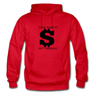 NDABLDG "MAKE MONEY "Men's Hoodie - red