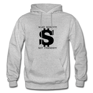 NDABLDG "MAKE MONEY "Men's Hoodie - heather gray