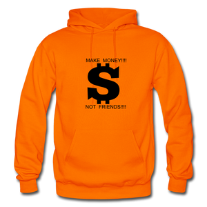 NDABLDG "MAKE MONEY "Men's Hoodie - orange