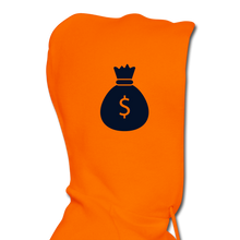 Load image into Gallery viewer, NDABLDG &quot;MAKE MONEY &quot;Men&#39;s Hoodie - orange
