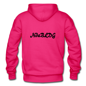 NDABLDG "MAKE MONEY "Men's Hoodie - fuchsia