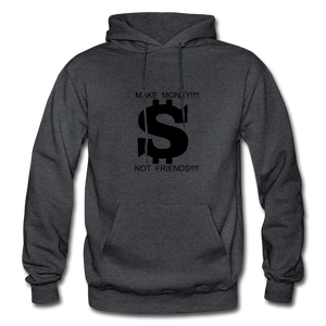 NDABLDG "MAKE MONEY "Men's Hoodie - charcoal grey