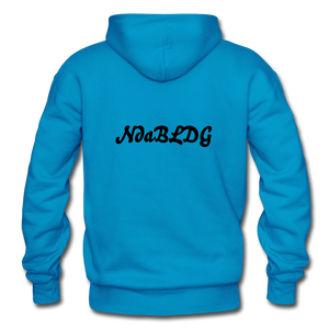 NDABLDG "MAKE MONEY "Men's Hoodie - turquoise