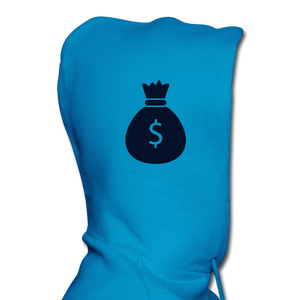 NDABLDG "MAKE MONEY "Men's Hoodie - turquoise