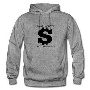 NDABLDG "MAKE MONEY "Men's Hoodie - graphite heather