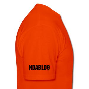 "DONT HATE ME""HATE THE GAME" T-SHIRT - orange