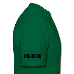 "DONT HATE ME""HATE THE GAME" T-SHIRT - bottlegreen