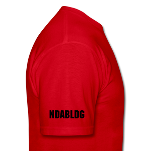 "DONT HATE ME""HATE THE GAME" T-SHIRT - red