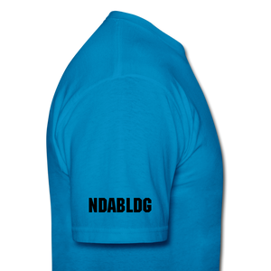 "DONT HATE ME""HATE THE GAME" T-SHIRT - turquoise
