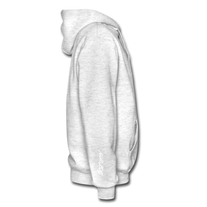 Limited edition "NdaBLDG hoodie - light heather gray