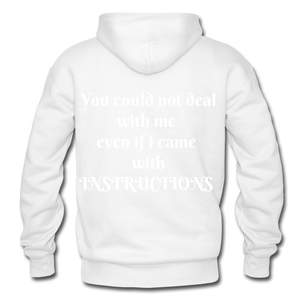 even if i came with instructions "ndabldg  Hoodie - white