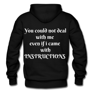 even if i came with instructions "ndabldg  Hoodie - black