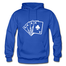 Load image into Gallery viewer, even if i came with instructions &quot;ndabldg  Hoodie - royal blue

