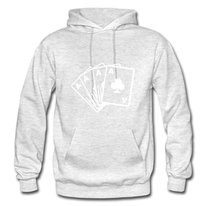 even if i came with instructions "ndabldg  Hoodie - light heather gray