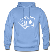 Load image into Gallery viewer, even if i came with instructions &quot;ndabldg  Hoodie - carolina blue
