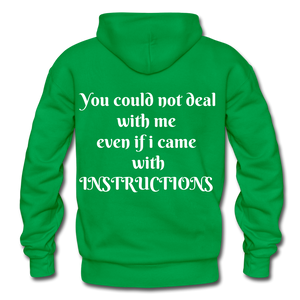 even if i came with instructions "ndabldg  Hoodie - kelly green
