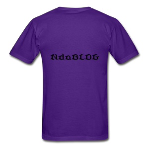"ALWAYS WINNING" NdaBLDG T-SHIRT - purple