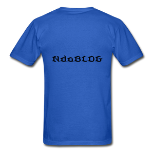 "ALWAYS WINNING" NdaBLDG T-SHIRT - royal blue