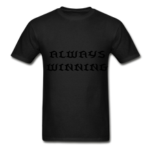 Load image into Gallery viewer, &quot;ALWAYS WINNING&quot; NdaBLDG T-SHIRT - black
