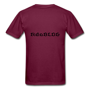 "ALWAYS WINNING" NdaBLDG T-SHIRT - burgundy