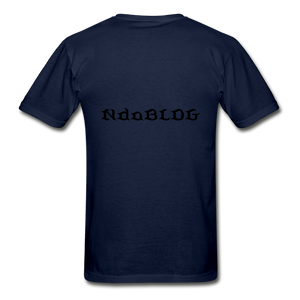 "ALWAYS WINNING" NdaBLDG T-SHIRT - navy