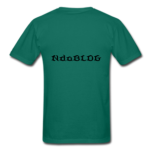 "ALWAYS WINNING" NdaBLDG T-SHIRT - petrol