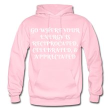 Load image into Gallery viewer, NDABLDG &quot;ENERGY&quot; HOODIE - light pink
