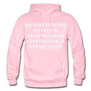 NDABLDG "ENERGY" HOODIE - light pink