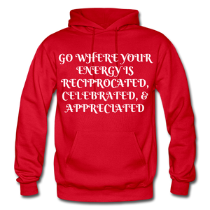 NDABLDG "ENERGY" HOODIE - red