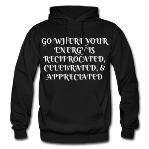 NDABLDG "ENERGY" HOODIE - black