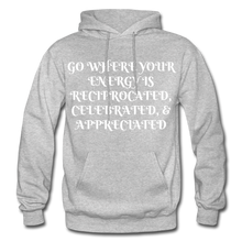 Load image into Gallery viewer, NDABLDG &quot;ENERGY&quot; HOODIE - heather gray
