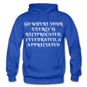 NDABLDG "ENERGY" HOODIE - royal blue
