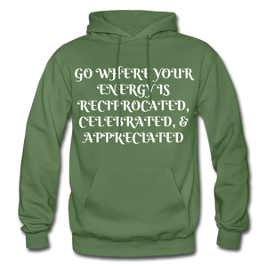 NDABLDG "ENERGY" HOODIE - military green