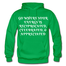 Load image into Gallery viewer, NDABLDG &quot;ENERGY&quot; HOODIE - kelly green
